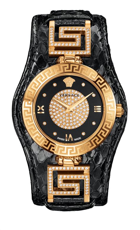 versace v1969 watch|versace watches with diamond.